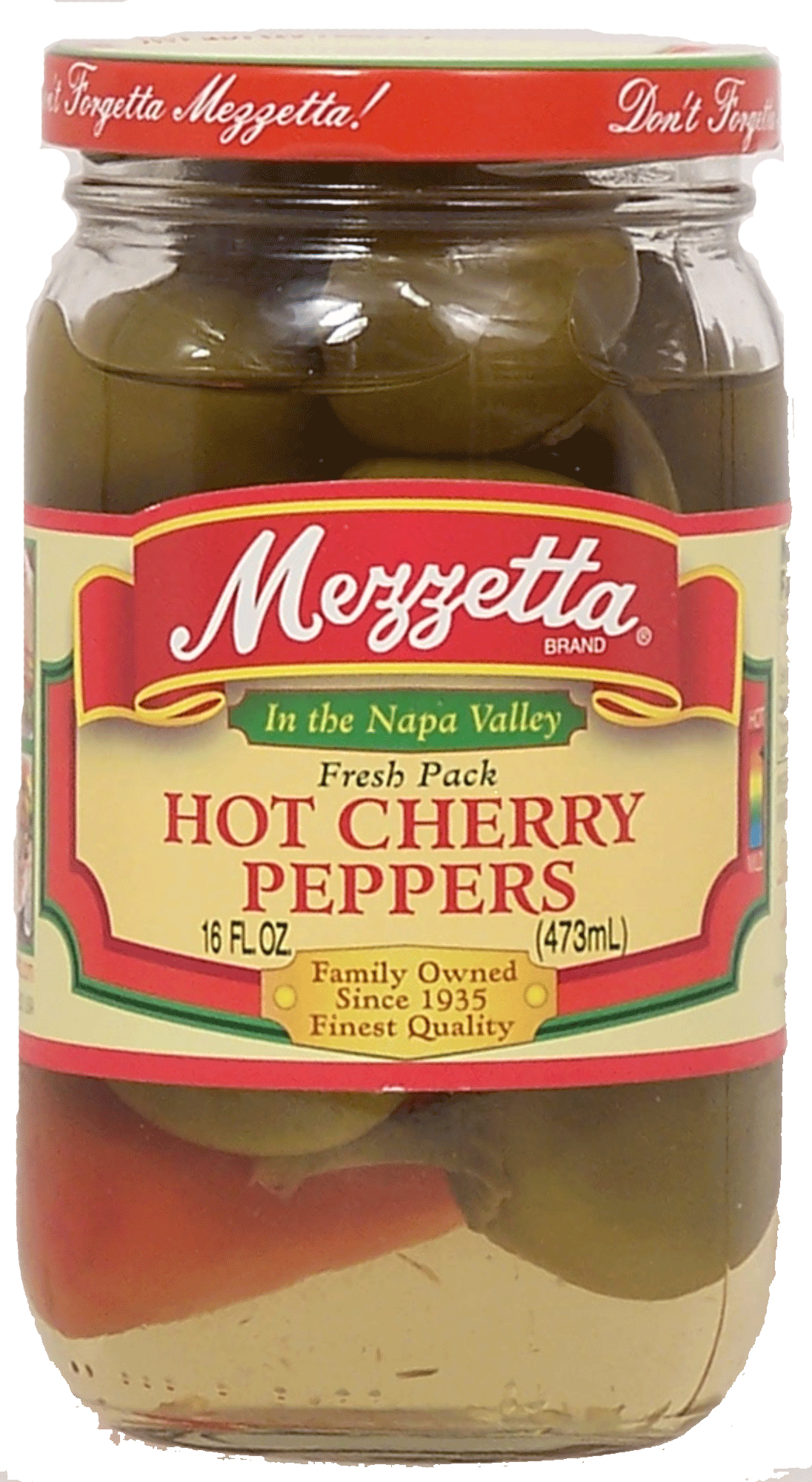 Mezzetta Fresh Pack hot cherry peppers Full-Size Picture